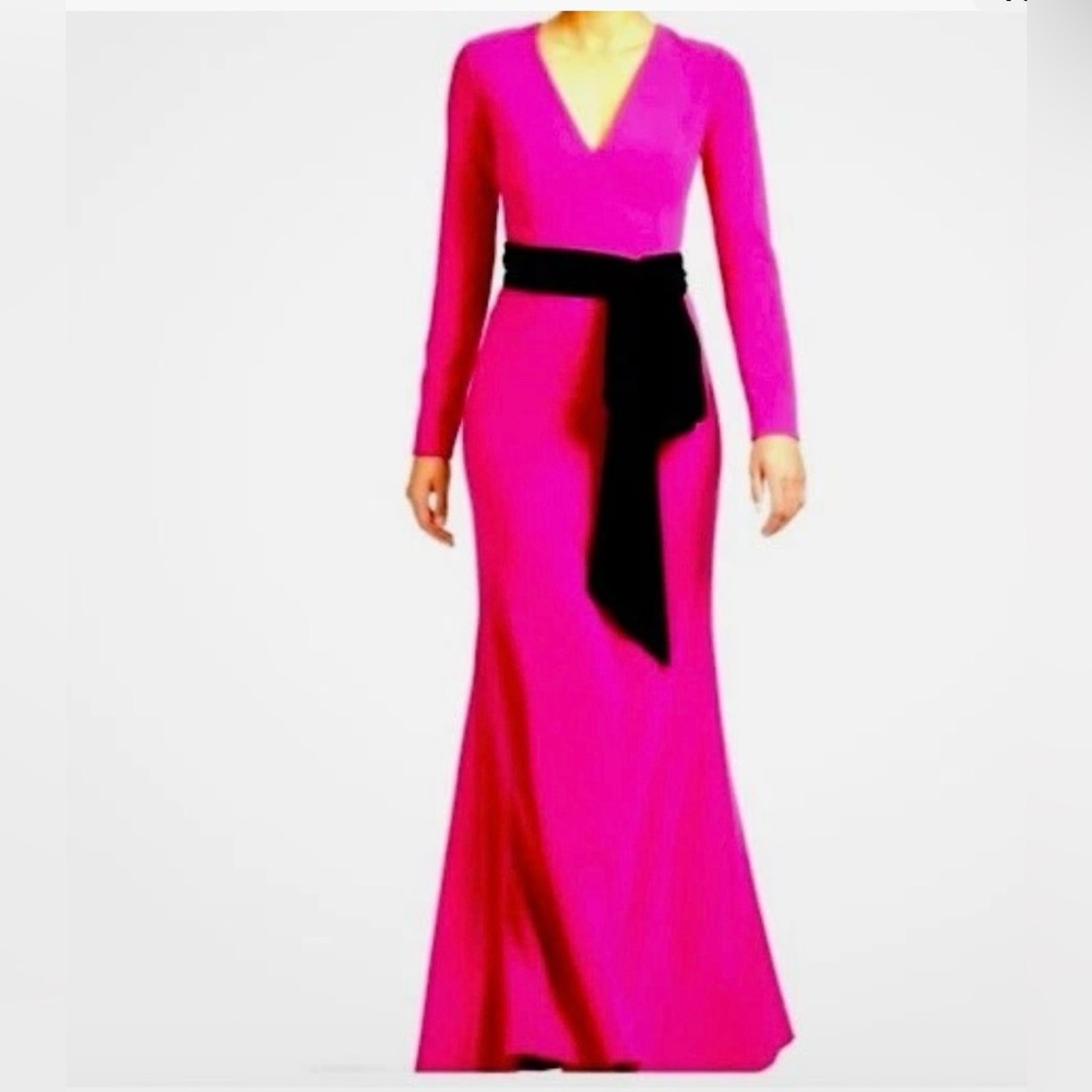 Sachin & Babi Noir Vivian Gown NWT